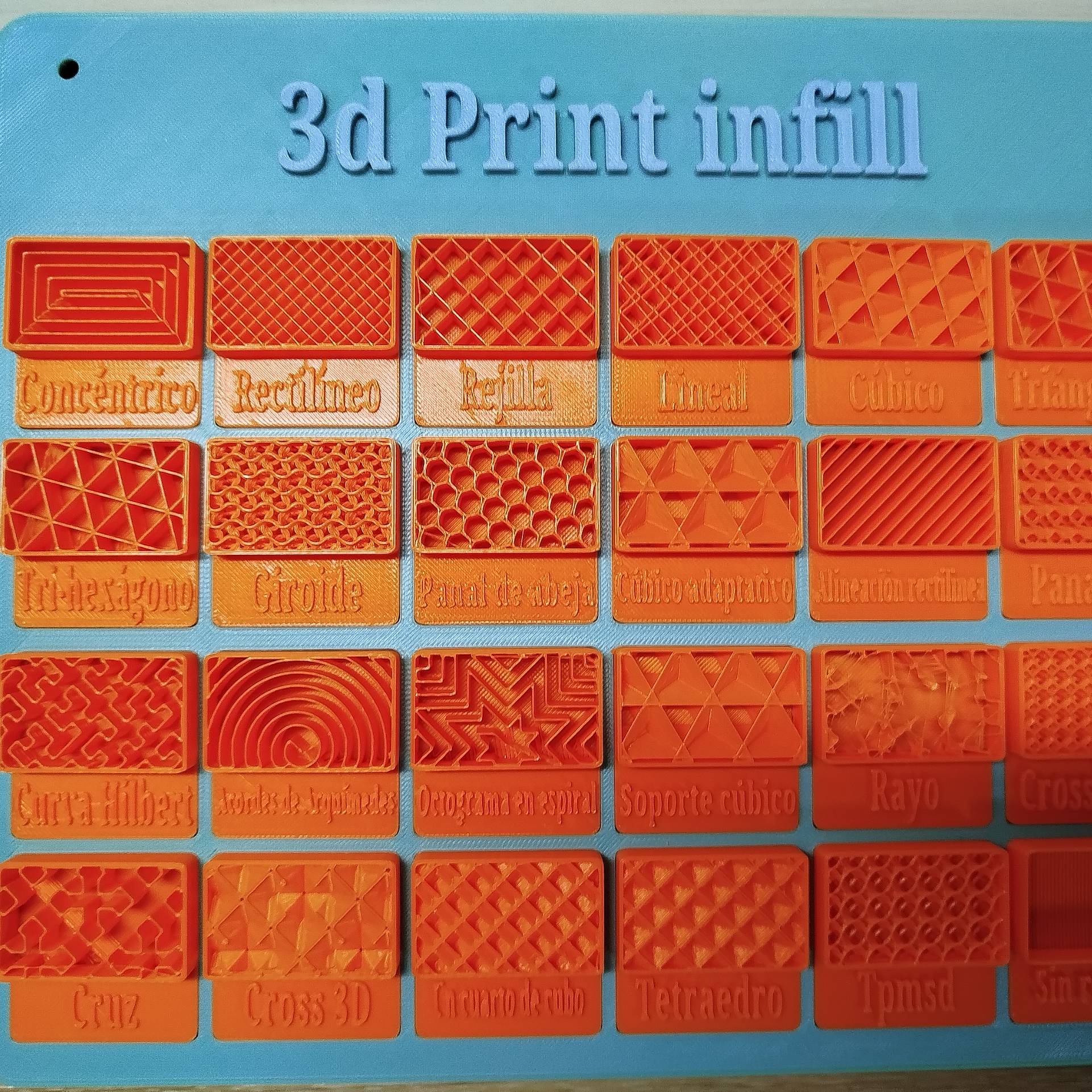 نمایشگر پرینت سه‌بعدی Infill